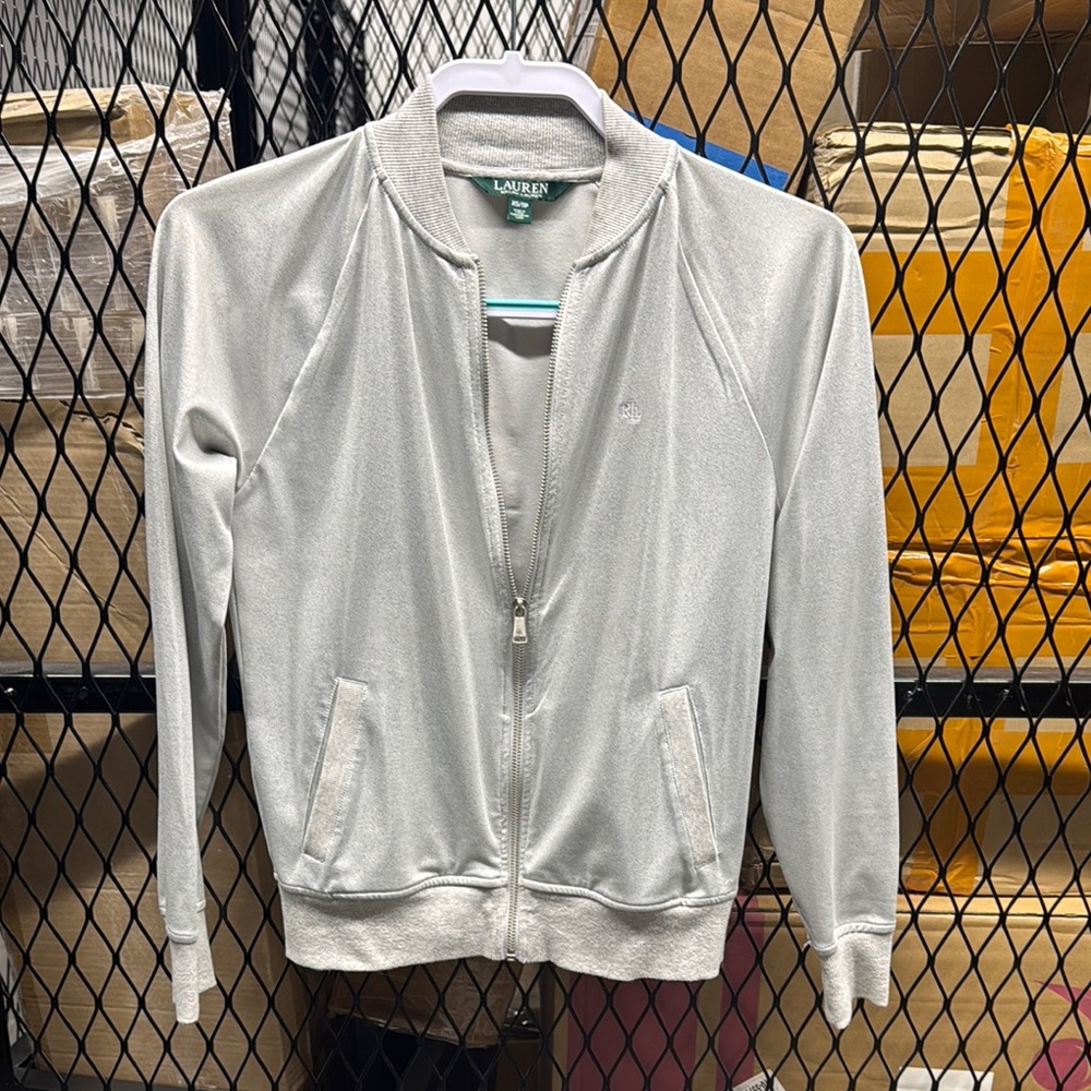 Ralph Lauren Silver Track Jacket